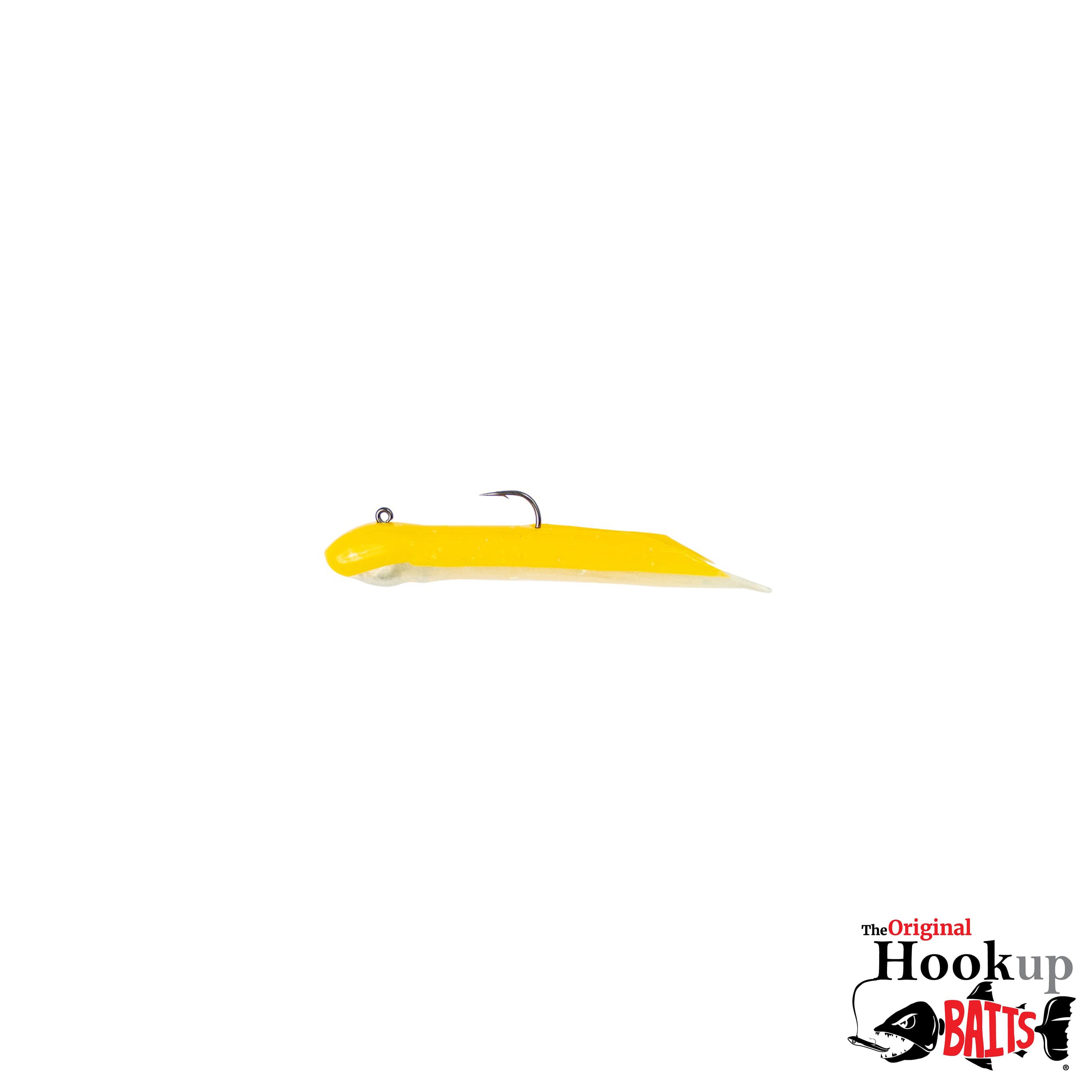 1/32 oz. Yellow White Bait