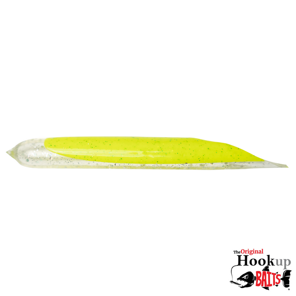 3 oz. 6" Long Glow Green Silver Bait