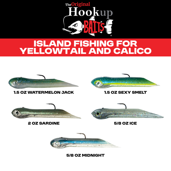 Island Fishing For Yellowtail & Calico