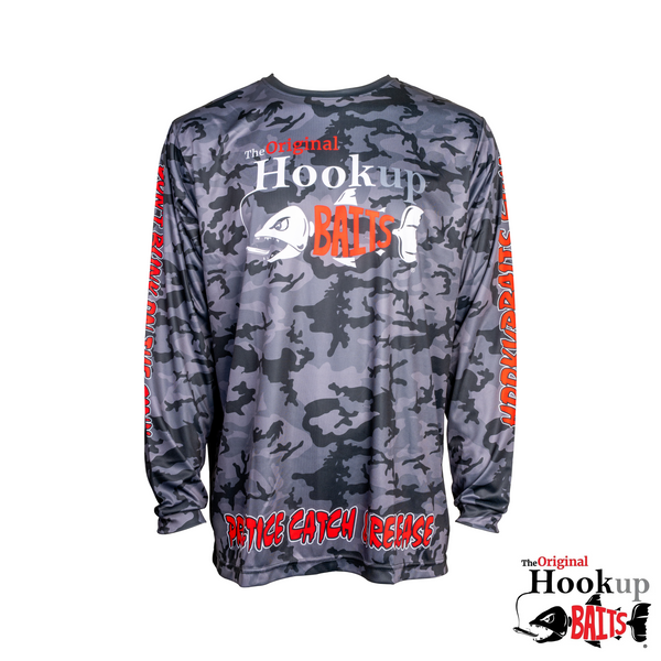 Hookup Baits Performance Shirt - Camo