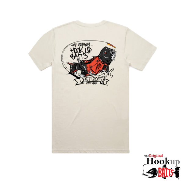 Limited Edition Chovy Art Collab - Hookup Baits Athletic T-Shirt
